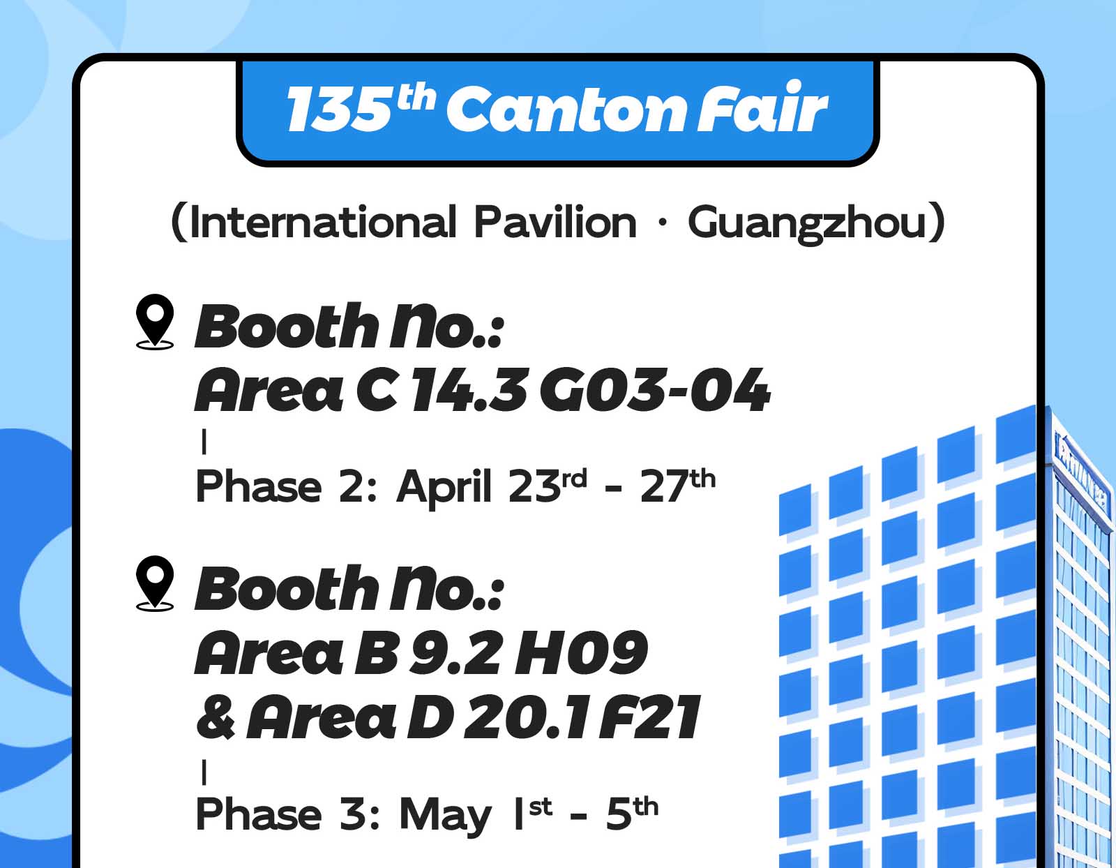 135ª Feira de Cantão da China 2024